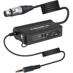Comica Audio LinkFlex XLR Interface Preamp Audio Adapter XLR to 3.5mm TRRS