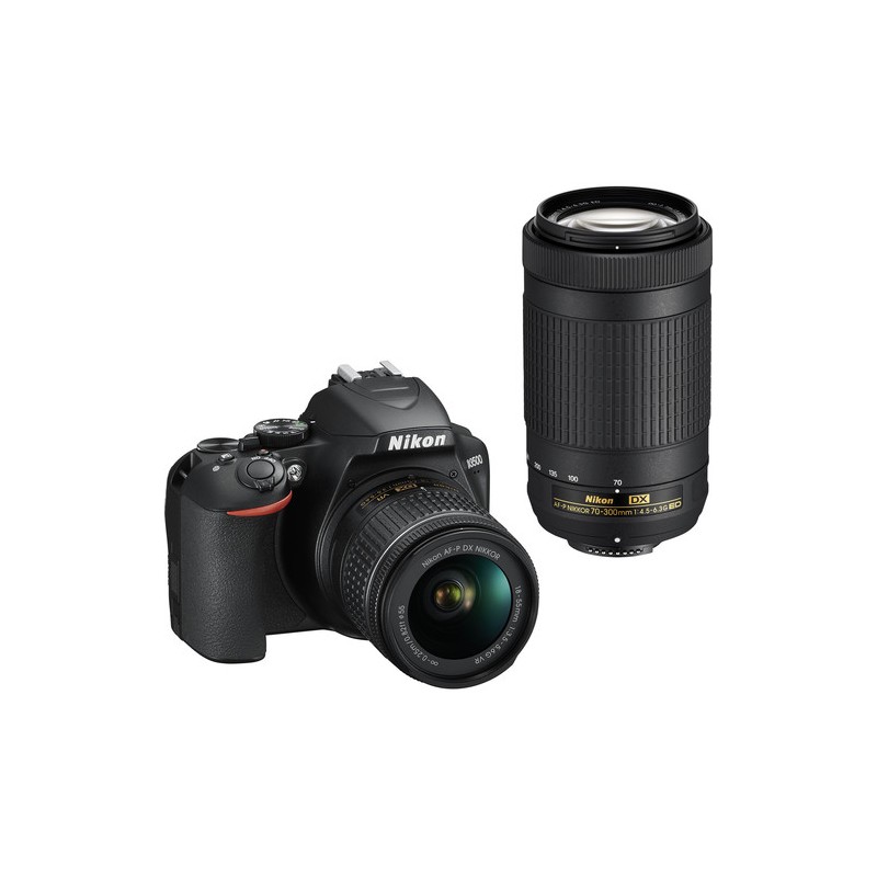 Nikon D3500 DSLR Camera with 18-55mm and 70-300mm Lenses