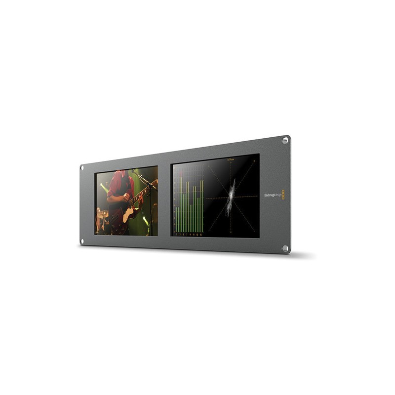 Blackmagic Design SmartScope Duo 4K Rack-Mounted Dual 6G-SDI Monitors