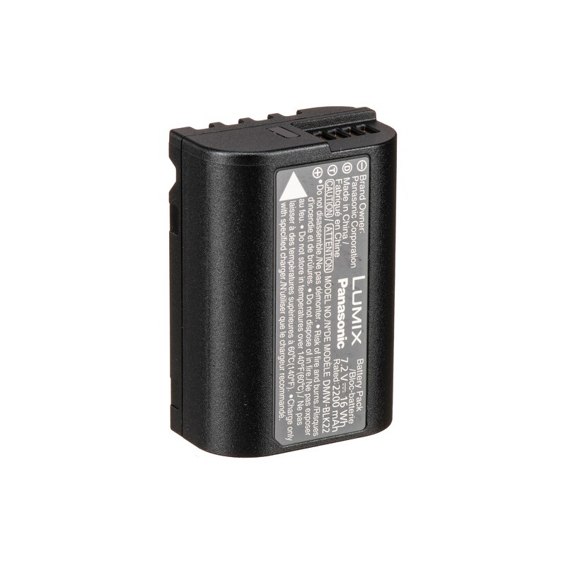 Panasonic DMW-BLK22 Lithium-Ion Battery (7.2V, 2200mAh)