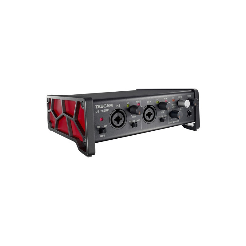 Tascam US-2x2HR Desktop 2x2 USB Type-C Audio/MIDI Interface