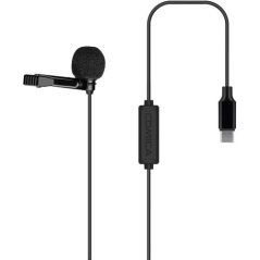 Comica Audio CVM-V01SP(UC) Omnidirectional USB Type-C Lavalier Microphone for Android Devices (4.5m Cable)
