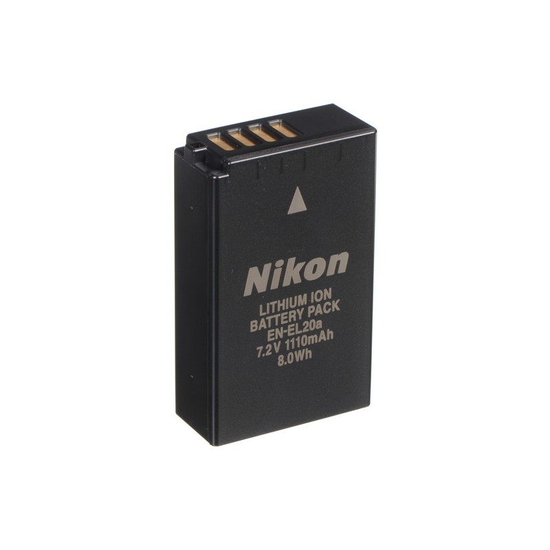 Nikon EN-EL20a Rechargeable Lithium-Ion Battery Pack (7.2V, 1110mAh)