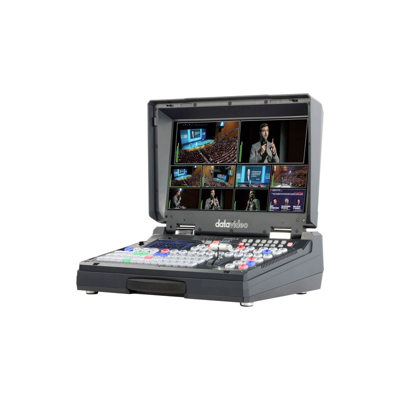 Datavideo 8-Input 4K Mobile Studio with Built-In 17.3" LCD Monitor